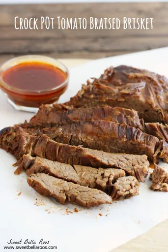 Crock Pot Tomato Braised Brisket