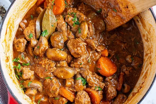 Beef & Mushroom Stew Recipe