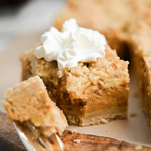 Pumpkin Crumb Bars