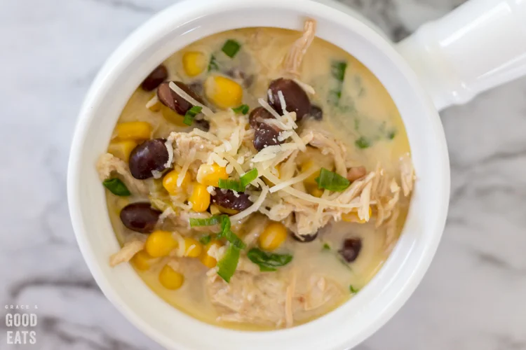 Green Chile Chicken Soup