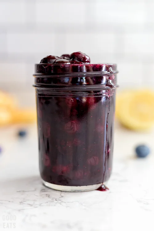 Homemade Blueberry Sauce