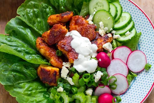 Healthy Buffalo Chicken Salad