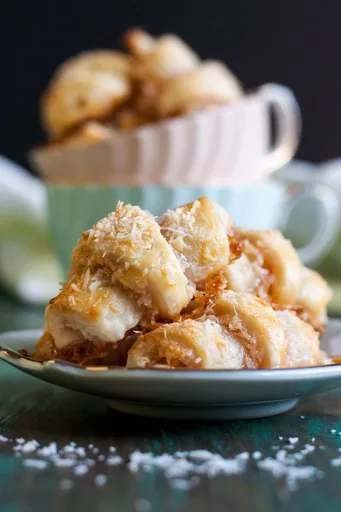Guava Rugelach with Coconut and Macadamia