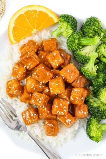 Orange Tofu (Vegan Orange Chicken!)
