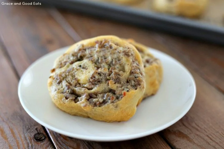 Sausage Cream Cheese Pinwheels