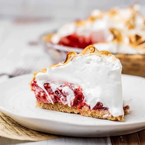 Strawberry Meringue Pie