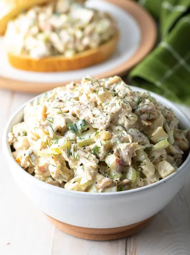Ensalada de Pollo con Encurtidos