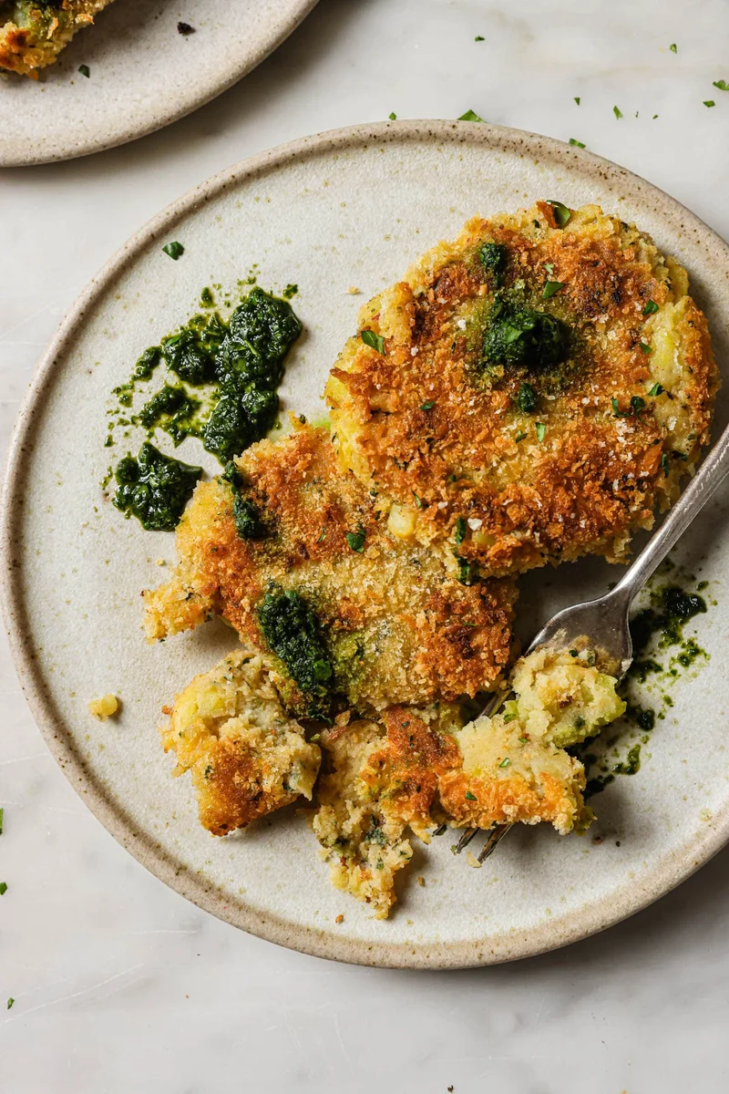 CRISPY ALOO TIKKI - Shortcut Potato Cutlets