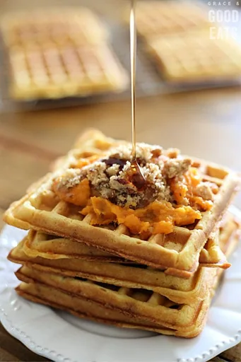Sweet Potato Waffles