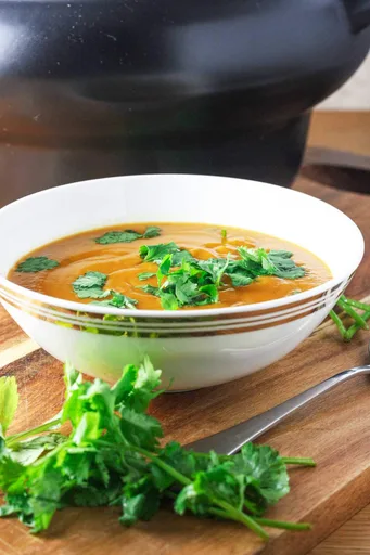 Easy Pumpkin Red Lentil Soup