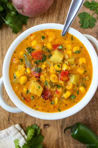 Southwest Corn Chowder (Vegan!)