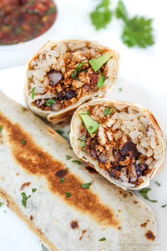 Southwest Tofu Burrito