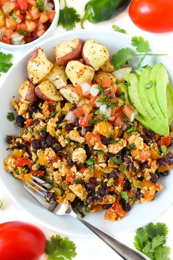 Southwest Tofu Scramble