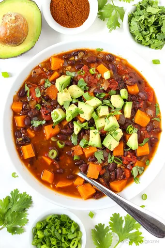Sweet Potato Black Bean Chili
