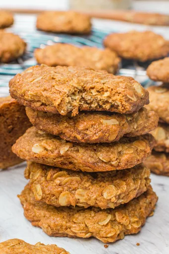 Anzac Biscuits (Low Sugar Recipe)