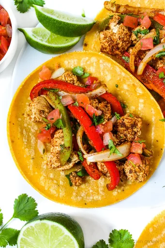 Tofu Fajitas (Easy Sheet Pan!)