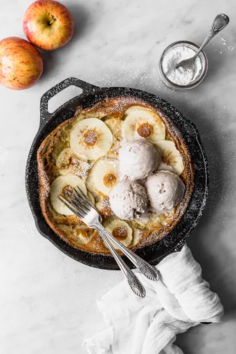 Apple Dutch Baby or German Pancake