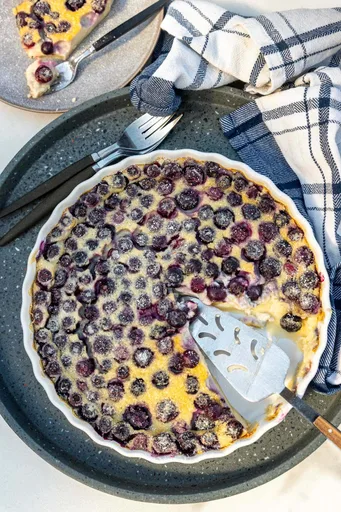 Blueberry Clafoutis Recipe ('Impossibly' Easy!)