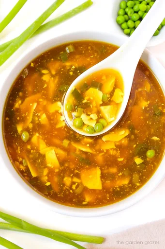 Vegan Egg Drop Soup (Easy!)