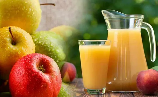 Agua de Manzana Receta Peruana.