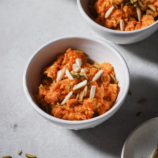 Carrot Halwa (Gajar Ka Halwa) - Classic but easier!