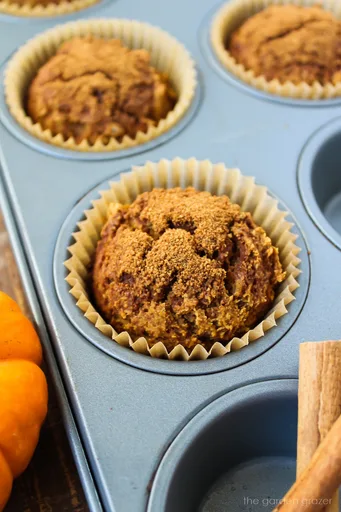Vegan Pumpkin Muffins (Gluten-Free!)
