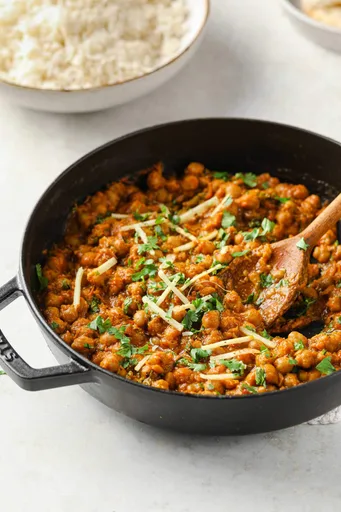Authentic Chana Masala (Indian Chickpea Curry)