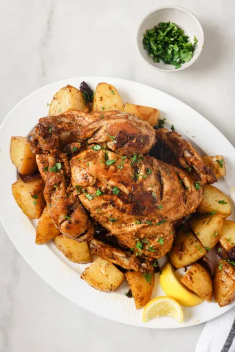 Chicken Chargha (Whole Chicken Steam Roast)