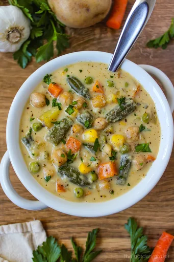 Vegetable Chowder (Vegan!)