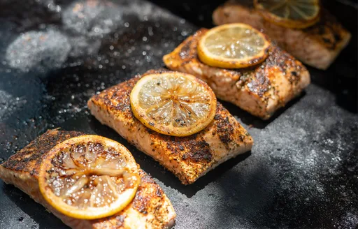 Salmón fácil a la plancha
