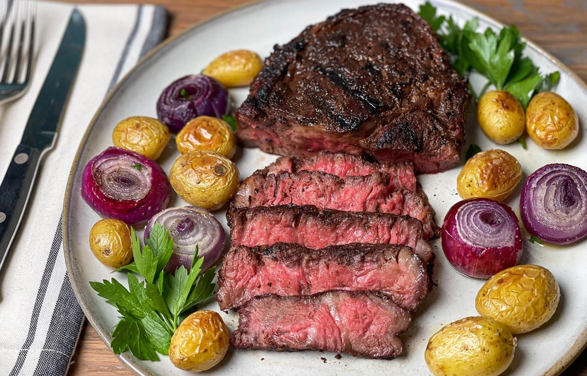 Coffee Crusted Ribeye