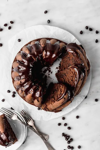 Bizcocho de chocolate Bundt
