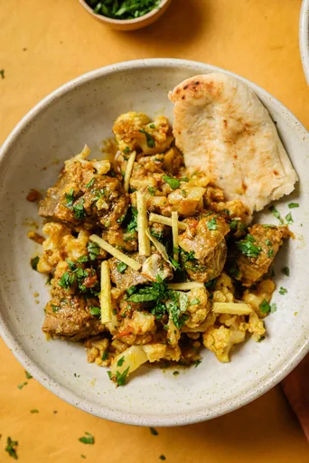 Gobi Gosht (Goat/Lamb and Cauliflower Curry)