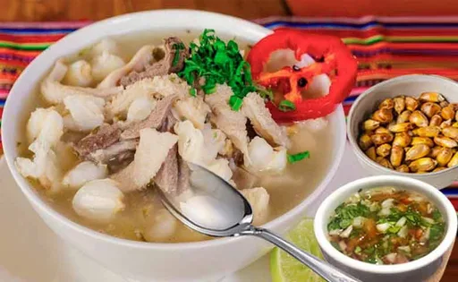 Caldo de Mote Peruano Receta Peruana.