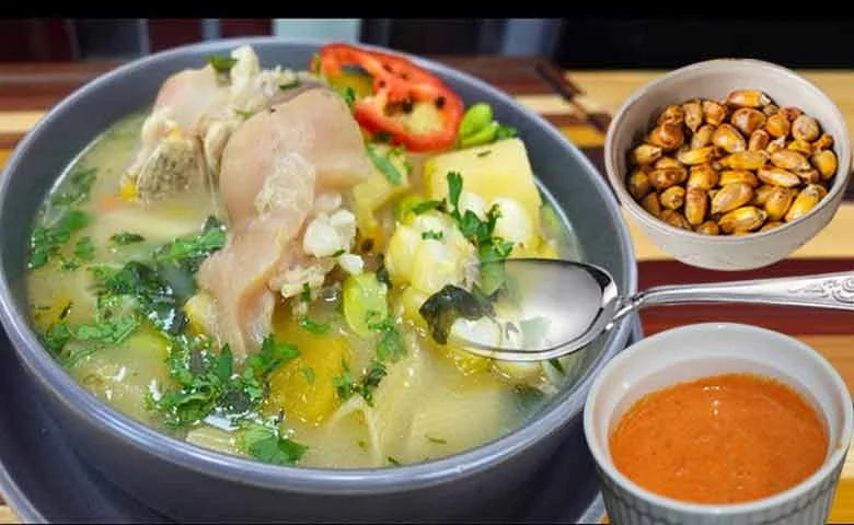 Caldo de Pata de Res.