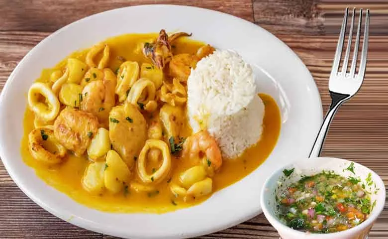 Cau Cau de Mariscos.