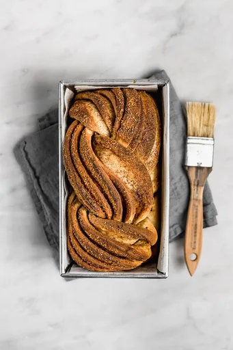 Pan de rol de canela