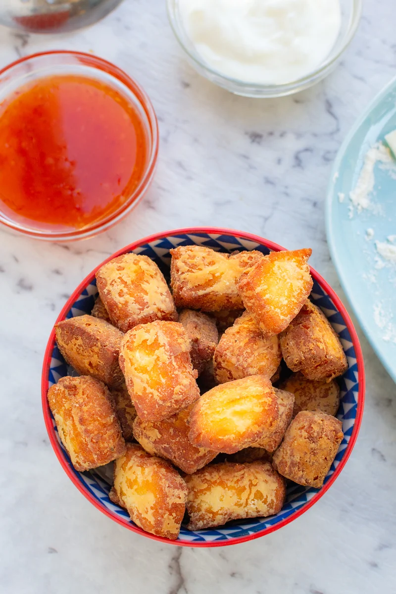 Life-changing Fried Halloumi Bites