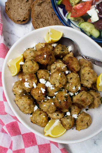 Easy Air Fryer Chicken Meatballs