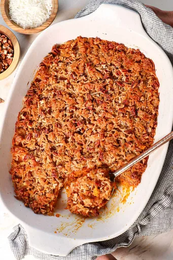Sweet Potato Casserole with Coconut