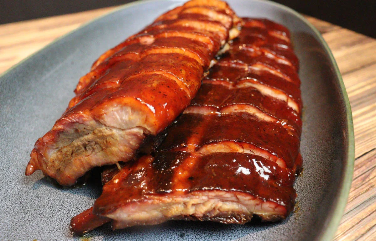 Hot n’ Fast Pork Ribs on a Pellet Grill