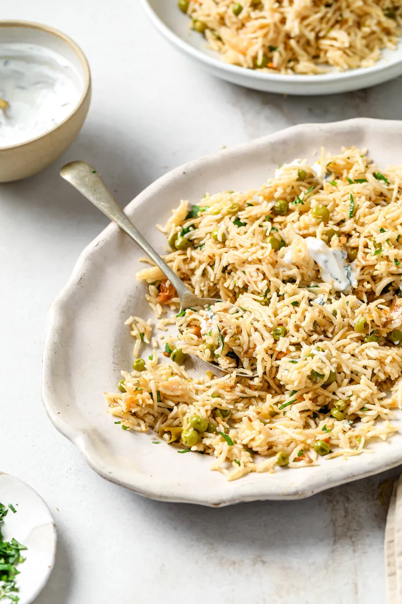Matar Pulao (Peas Pulao) - 20-Minute Prep!