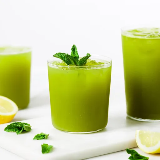 Party Mint Lemonade (Desi Restaurant-Style)