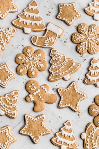 Decorated Christmas Cookies