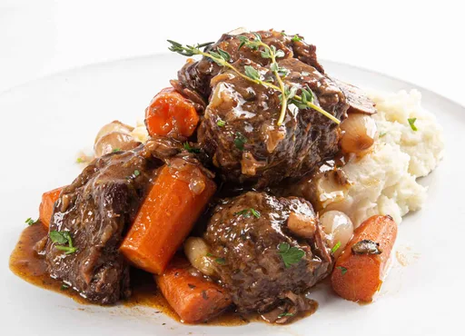 Ternera a la Bourguignon en Olla a Presión
