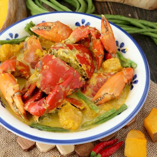 Crabs in Coconut Milk (Ginataan Alimango)