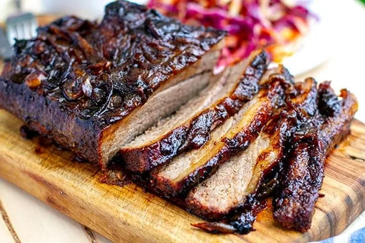 Oven-Cooked Brisket With Worcestershire & Balsamic Reduction