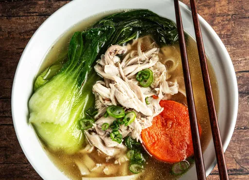 Instant Pot Chinese Chicken Noodle Soup