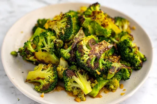 Brócoli a la sartén con ajo