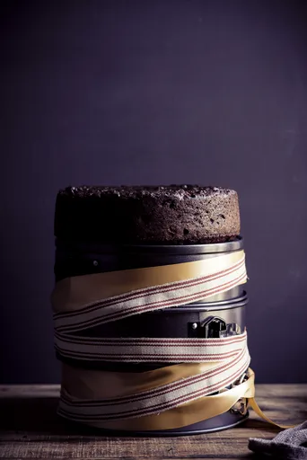 Chocolate Cherry Amaretto and Spelt Fruitcake